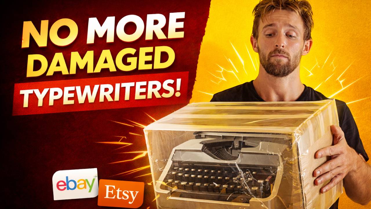 How to Pack a Typewriter for Safe Shipping | Step-by-Step Guide