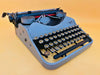 Oliver typewriter typing sample typeface 1930s vintage model