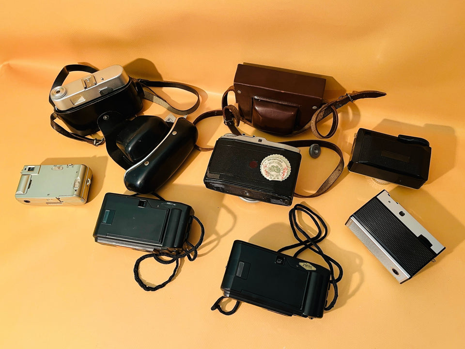 Vintage Camera Lot 7 Cameras Untested Collection Bundle