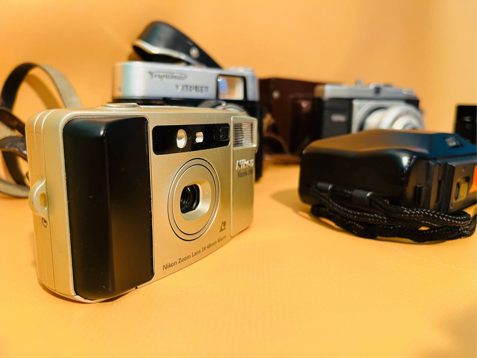 Vintage Camera Lot 7 Cameras Untested Collection Bundle