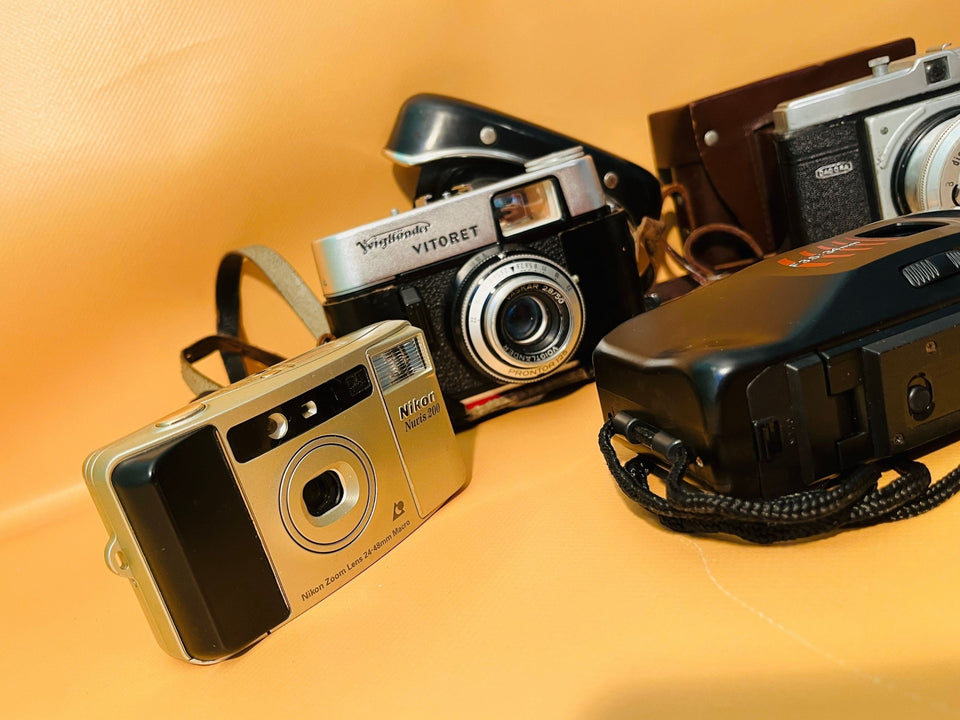 Vintage Camera Lot 7 Cameras Untested Collection Bundle