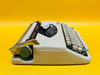Working Olympia Splendid 33 Typewriter | Brown Leather Case | QWERTY