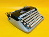 Working Amaya 86 Typewriter | Sleek Black & Grey 1980s Design