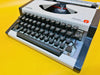 Olympia Traveller with Case – Snow White – Rare Stylized Edition QWERTY