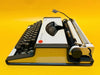 Olympia Traveller De Luxe Typewriter – Snow White – Elegant Script Edition
