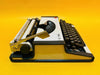 Olympia Traveller De Luxe Typewriter – Snow White – Elegant Script Edition