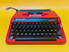 Working Red Silver Reed Silverette II Typewriter | Japanese Portable