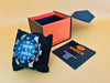 Marea quartz watch stainless steel on wrist everyday use box