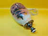 Chinese beige lamp detail rounded shape close-up