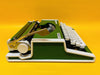 1970s Green Olympia Traveller De Luxe Typewriter | Working Portable Green typewriter