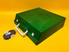 1970s Green Olympia Traveller De Luxe Typewriter | Working Portable Green typewriter