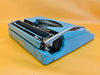 Imperial 200 Portable Typewriter - Working 1970s Manual - Blue with Case