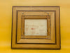 Signed Watercolor Ship Painting – Coastal Harbour Scene, Nautical Wall Art in Wooden Frame