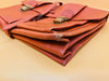 Brown Structured Business Backpack | Compact Teacher’s Bag | Faux Leather Office Wear