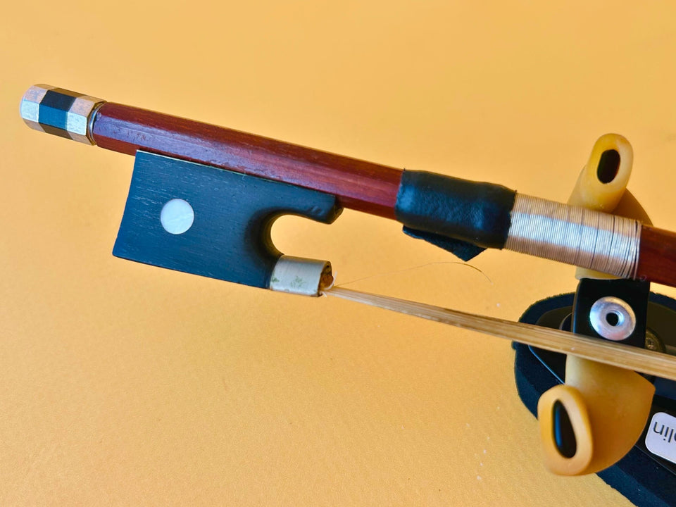Student Violin Outfit 1/2 Size - Vintage Natural Wood Finish - Complete Starter Kit with Case & Bow