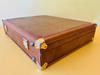 1970s Ostrich Leather Suitcase | Full-Quill Exotic | Tobacco Brown