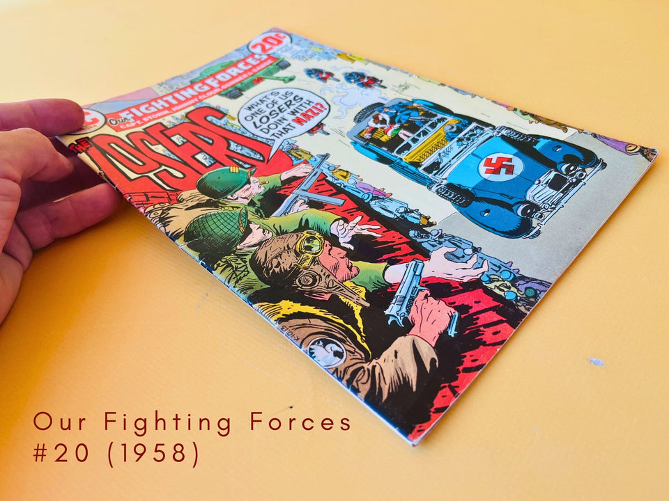 Our Fighting Forces 20 DC Comics 1958 Silver Age war comic book cover