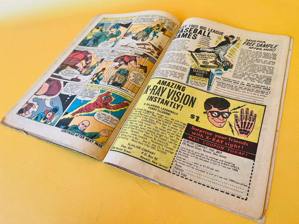 X-Men #13 (1965) Marvel Silver Age Comic | First Juggernaut Cover Appearance | Classic Stan Lee & Jack Kirby Issue