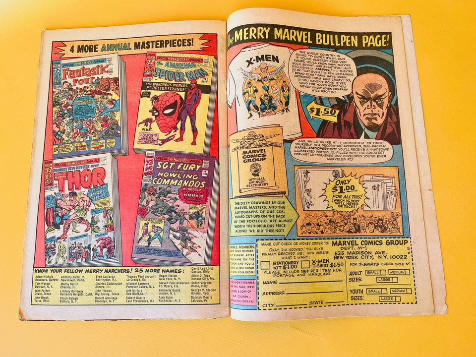 X-Men #13 (1965) Marvel Silver Age Comic | First Juggernaut Cover Appearance | Classic Stan Lee & Jack Kirby Issue