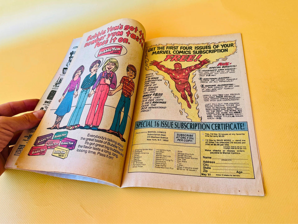 Uncanny X-Men #149 (1981) Vintage Marvel Comic Book – Kitty Pryde, Storm & Nightcrawler