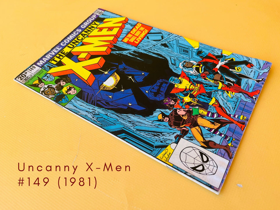 Uncanny X-Men #149 vintage Marvel comic book from 1981 featuring the X-Men team on the cover
