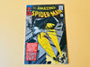 Side profile view of Amazing Spider-Man #30 displaying page quality, spine condition, and authentic vintage comic construction.