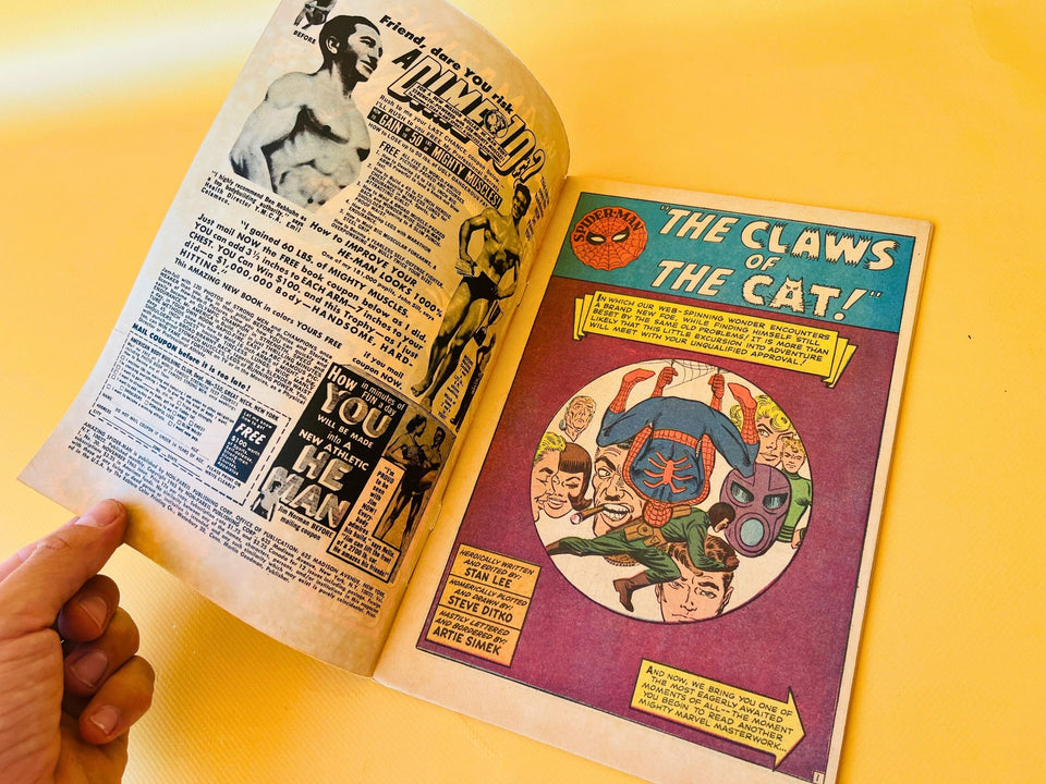 Amazing Spider-Man #30 (1965) | Silver Age Marvel Comic | Stan Lee & Steve Ditko | The Claws of the Cat
