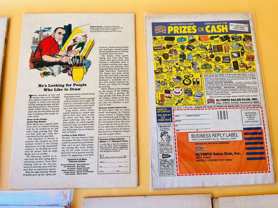 Vintage Marvel & DC Comic Collection | Amazing Spider-Man #30, X-Men #13, Avengers #19 & More
