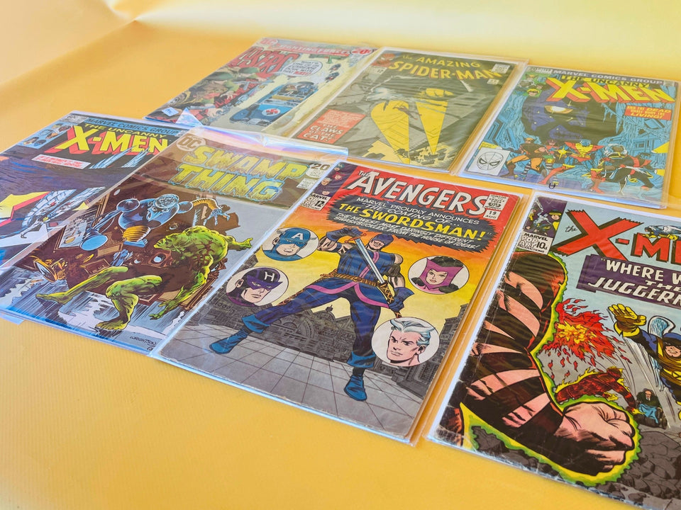 Vintage Marvel & DC Comic Collection | Amazing Spider-Man #30, X-Men #13, Avengers #19 & More
