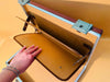 Vintage Hard Shell Case - Brown Faux Leather Very Good Condition