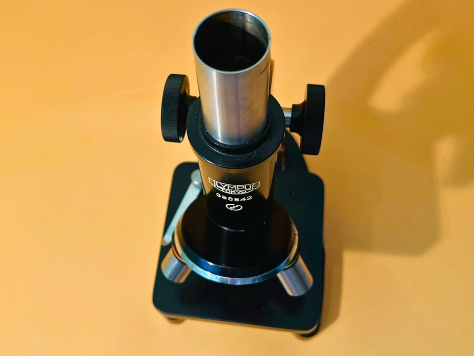 Olympus Tokyo Vintage Monocular Microscope Black Japan Working