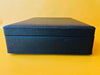 Vintage Black Leather Briefcase — Walden 200 With Keys & Pen