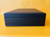 Vintage Black Leather Briefcase — Walden 200 With Keys & Pen