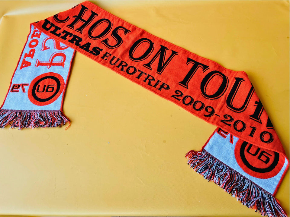 Vintage Football Scarf Collection — 11 Original Soccer Scarves Lot