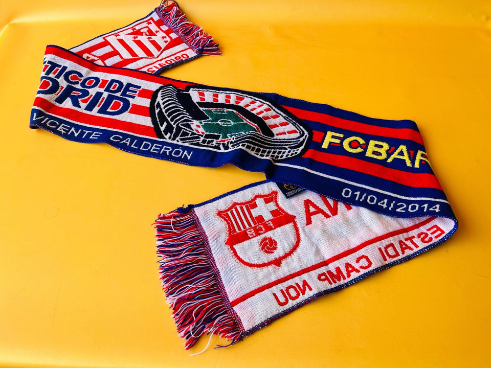 Vintage Football Scarf Collection — 11 Original Soccer Scarves Lot