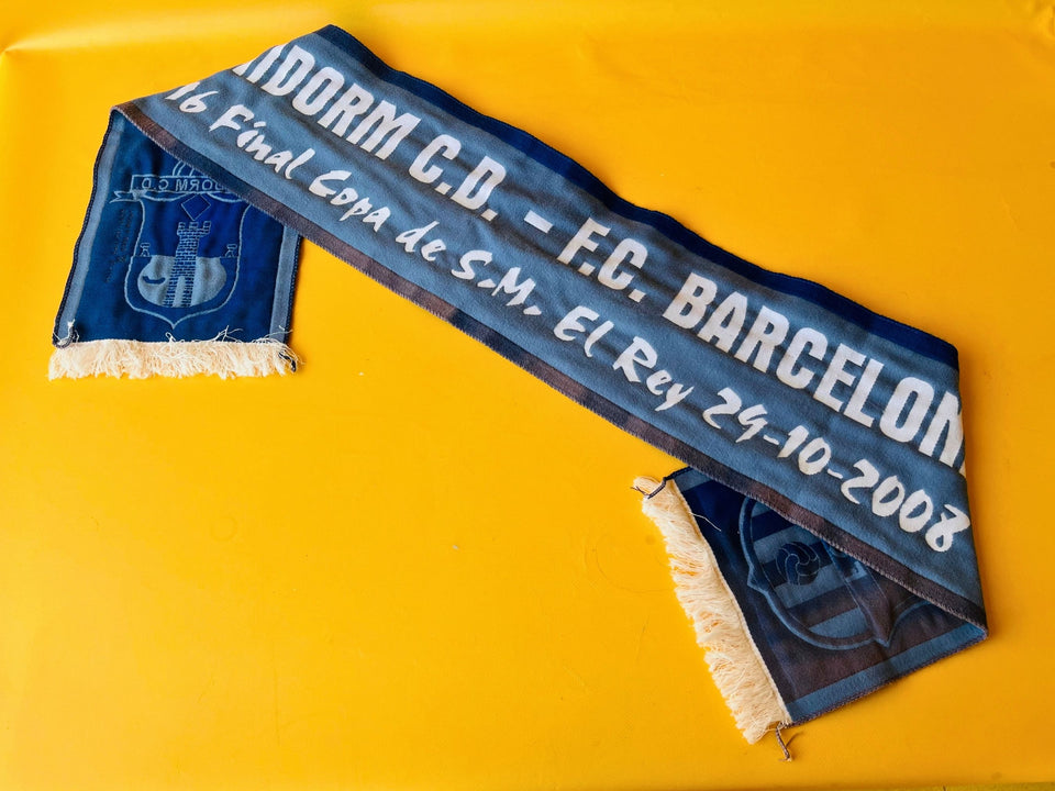 Vintage Football Scarf Collection — 11 Original Soccer Scarves Lot