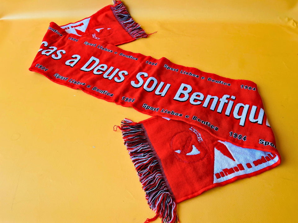 Vintage Football Scarf Collection — 11 Original Soccer Scarves Lot
