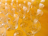 Vintage Etched Wheat Crystal 35-Piece Barware Set — Circa 1940s-1960s