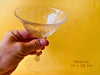 Vintage Etched Wheat Crystal 35-Piece Barware Set — Circa 1940s-1960s