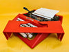 Working Olivetti College Typewriter | Bold Racing Red | Portable QWERTY Typewriter  (1970s)