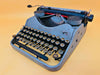 Oliver typewriter gray working 1930s vintage model