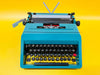 Front iew of olivetti studio 45 typewriter