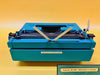 Working Typewriter Olivetti Studio 45 - Blue and Portable - Spanish QWERTY