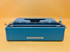 Working 1970s Olivetti Pluma 22 Typewriter - Blue Retro Manual - QWERTY Writer's Gift & Case