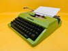 Niaga 280 DL – Green – Portable Japanese Manual Typewriter (1970s)