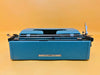 Olivetti Lettera 32 with Case | Iconic Seafoam Blue with Black Borders | The Writer’s Essential