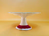 Vintage Burleigh Ware fruit plate porcelain table setting display