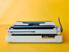 Brother Deluxe 1350 | Arctic White | The Executive Portable with Repeat Spacer