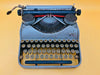 Oliver typewriter keyboard detail keys close-up vintage machine