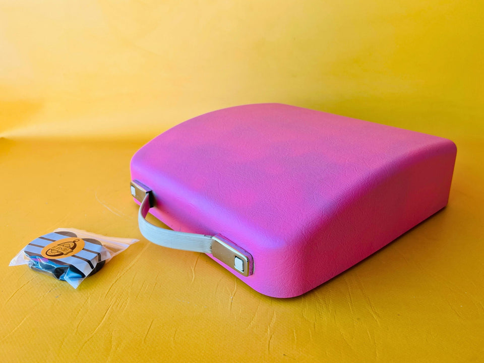 Working Typewriter Olympia Splendid 33 Custom Painted Pink With Case